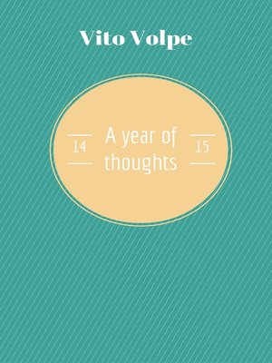 cover image of A year of thoughts 14/15